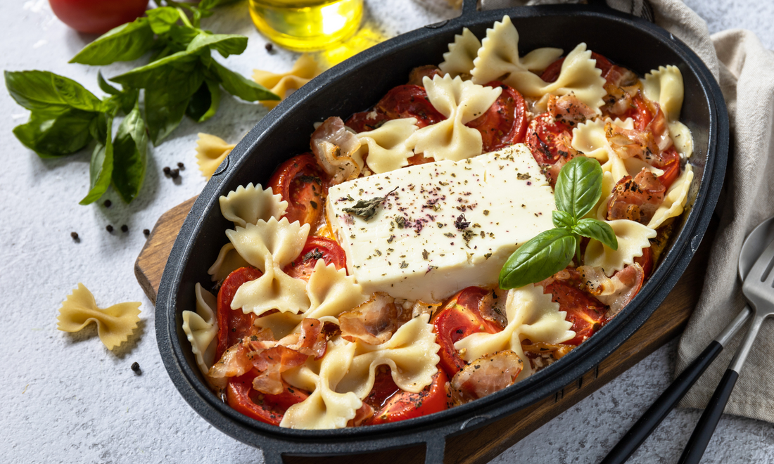 Baked Feta and Cherry Tomato Pasta Recipe