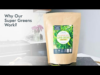 Super Greens Powder – Energising Superfood Blend - Nutrients  and Vitamins of 20 Greens